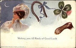 Wishing you All Kinds of Good Luck Postcard