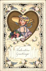 Valentine Greetings Postcard