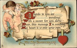 To My Sweetheart Postcard