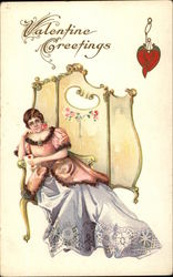 Valentine Greetings Postcard