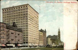 Railway Exchange Building Postcard