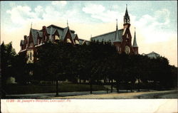 St. Joseph's Hospital Lancaster, PA Postcard Postcard