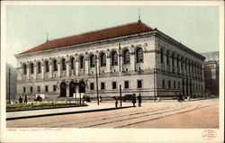 Public Library Postcard