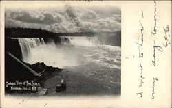 General View of the Falls Niagara Falls, NY Postcard Postcard