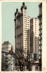 Park Row Building New York, NY Postcard Postcard