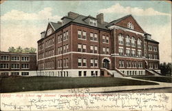 High School and Manual Training Building Postcard