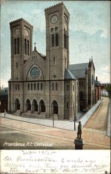 Cathedral Providence, RI Postcard Postcard