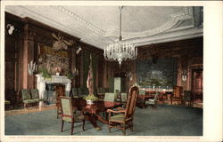 State Dining Room at The White House Postcard