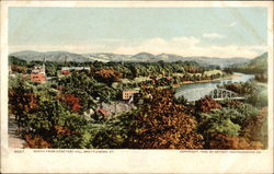 North from Cemetery Hill Postcard