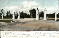 New Gates, Roger Williams Park Postcard