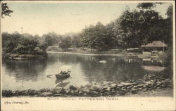 Boat Lake at Patterson Park Postcard