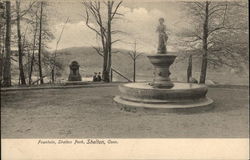 Shelton Park - Fountain Connecticut Postcard Postcard