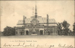 Colt Memorial Postcard