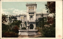 Castle Huning Albuquerque, NM Postcard Postcard