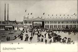 The Boardwalk and Casino Asbury Park, NJ Postcard Postcard