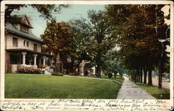 Summit Avenue View St. Paul, MN Postcard Postcard