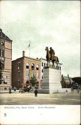 Grant Monument Brooklyn, NY Postcard Postcard