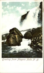 Greeting from Niagara Falls, NY Postcard