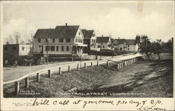 Central Street, Looking South Postcard