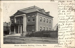 Holder Memorial Building Postcard