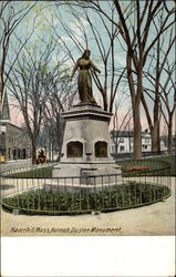 Hannah Duston Monument Postcard