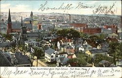 View South West from High School Postcard