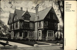 Parsonage, Unitarian Memorial Church Postcard