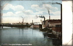 The Mills from Duck Bridge Postcard