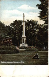 Soldiers Monument Postcard