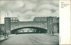 Railroad Arch Springfield, MA Postcard Postcard