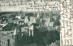 Bird's Eye View from the State Mutual Building Postcard