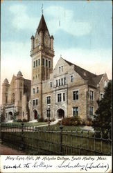 Mary Lyon Hall at Mt. Holyoke College Postcard