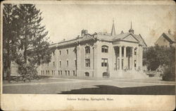 Science Building Springfield, MA Postcard Postcard