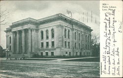 Public Library Postcard