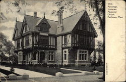 Parsonage, Unitarian Memorial Church Postcard