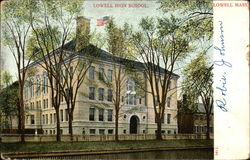 Lowell High School Postcard