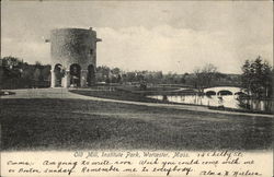 Old Mill, Institute Park Postcard