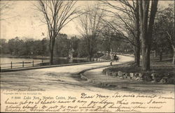 Lake Avenue View Postcard