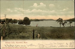 Kenoza Lake View Postcard