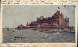 Hotel Chamberlin, George F. Adams, Manager Fort Monroe, VA Postcard Postcard