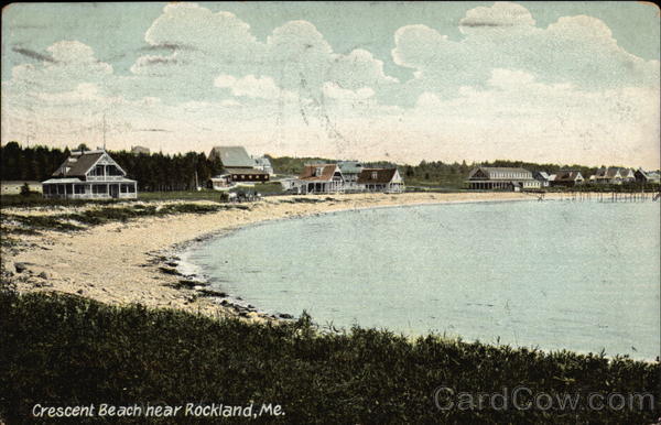 Crescent Beach View Rockland, ME