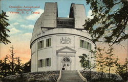 Dominion Astrophysical Observatory Victoria, BC Canada British Columbia Postcard Postcard