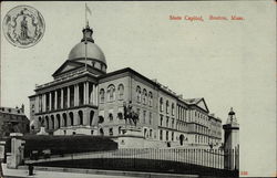 State Capitol Boston, MA Postcard Postcard