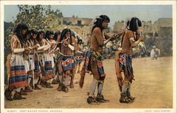 Hopi Snake Dance Native Americana Postcard Postcard