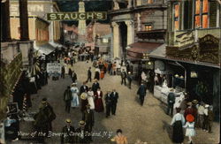 View of the Bowery Postcard