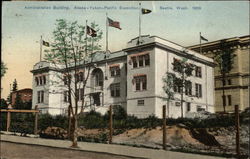 Administration Building, Alaska-Yukon-Pacific Exposition - 1909 Seattle, WA Postcard Postcard