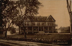 YMCA Building Bradford, OH Postcard Postcard