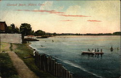 Trumbull Beach Postcard