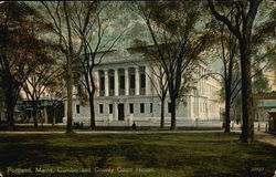 Cumberland County Courthouse Postcard