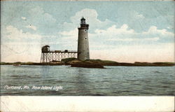 Ram Island Light Postcard